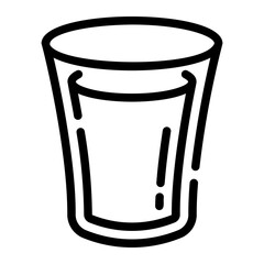 drinking water Line Icon