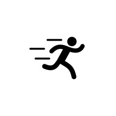 Run icon, logo, shape, symbol, arts, design, icon, sports
