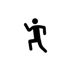 Fototapeta na wymiar Run icon, logo, shape, symbol, arts, design, icon, sports