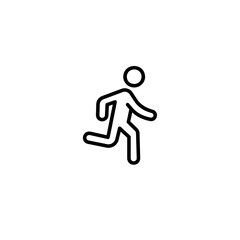 Run icon, logo, shape, symbol, arts, design, icon, sports