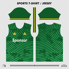 Vector tshirt sport design sublimation jersey