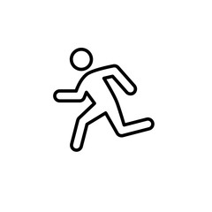 Run icon, logo, shape, symbol, arts, design, icon, healthy, sports