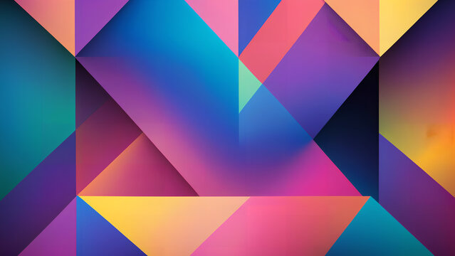 abstract colorful geometric background