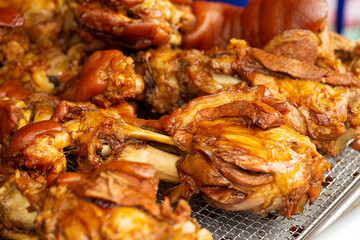 Jokbal, Korean pig trotters dish	