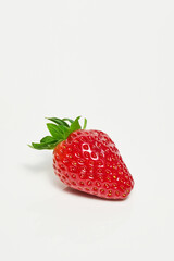 Strawberry with White Background