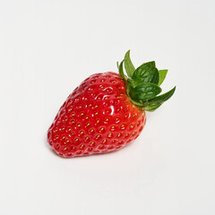 Strawberry with White Background