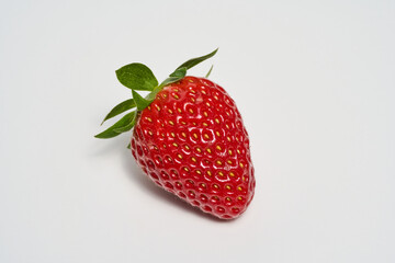 Strawberry with White Background