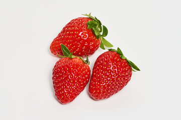 Strawberry with White Background