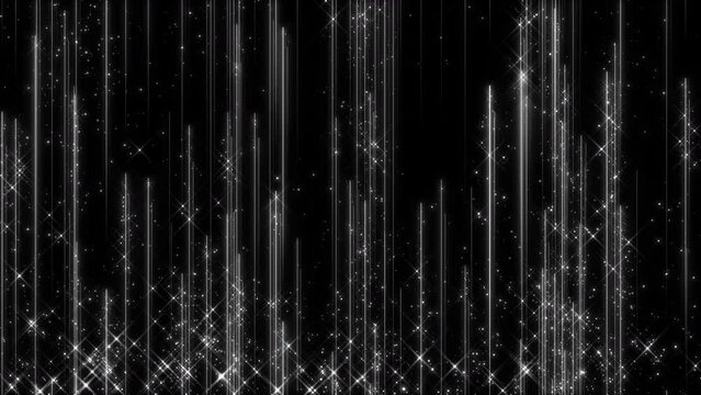 背景 キラキラ パーティクル ループ