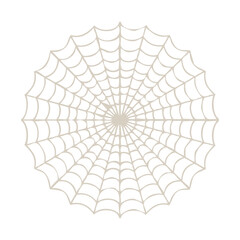 Hand Drawn Round Spider Web Icon