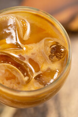 Iced Americano in a cup