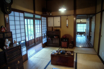 Old vintage house in kyoto, japan