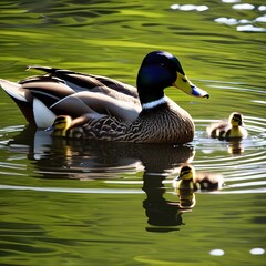 duck and ducklings