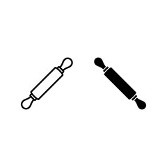 rolling pin icon color editable