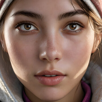 a portrait of a woman 10