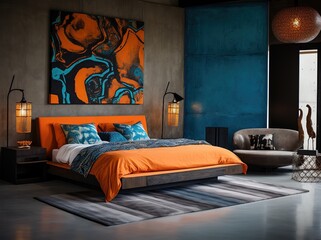 ideas for arranging bedrooms and rooms, simple bedroom lamps, minimalist but still giving the impression of being clean and elegant