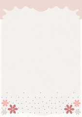 Decorative paper design for journalling, notes, or any other paper design. 