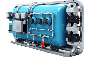 Innovative hydrogen distribution system revolutionizing clean energy logistics.