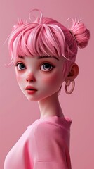 Cartoon digital avatars of Sweet Sue