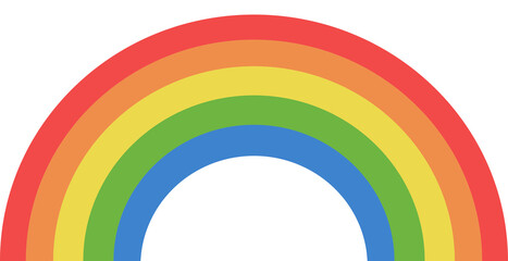 무지개 rainbow 일러스트