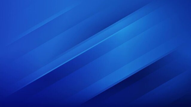 abstract blue gradient background with diagonal striped seamless loop 4k video