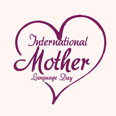 International Mother Languess Day Design