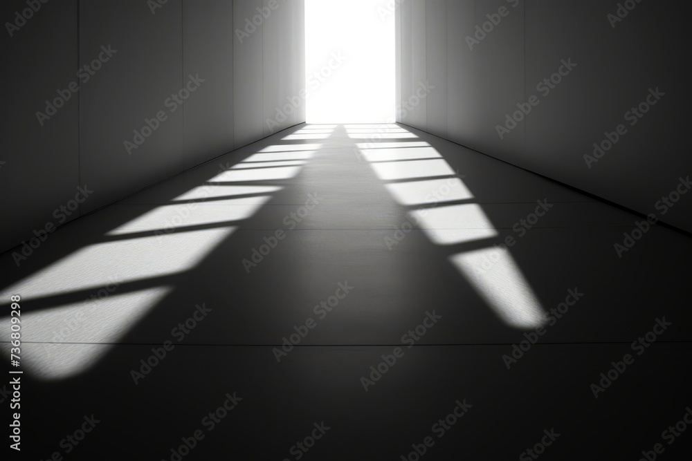 Poster a visual metaphor of light and shadow symbolizing the interplay of opposing forces