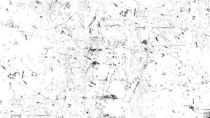 Obraz premium Scratch Grunge Urban Background. Texture Vector .Dust Overlay Distress Grain ,Simply Place illustration. Grunge is black and white. Monochrome abstract background. Old worn surface