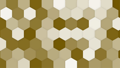 seamless pattern with honeycombs