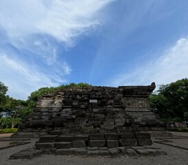 Tegowangi temple in Kediri, East Java. This temple is the place for the Bhre Matahun Pendharmaan