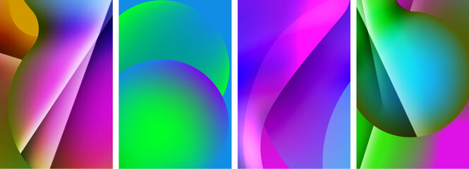 Abstract colors. Abstract backgrounds for wallpaper, business card, cover, poster, banner, brochure, header, website