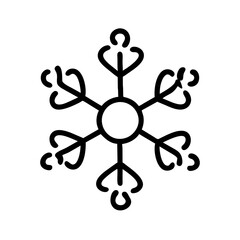Fototapeta premium Christmas snowflakes, snowflake, snowflakes, snowflake icon, snowflake vector 