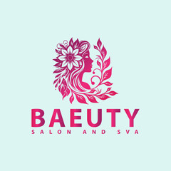 beauty salon and spa logo