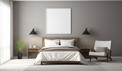 ideas for arranging bedrooms and rooms, simple bedroom lamps, minimalist but still giving the impression of being clean and elegant