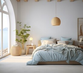 ideas for arranging bedrooms and rooms, simple bedroom lamps, minimalist but still giving the impression of being clean and elegant