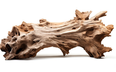 Dry tree twigs or Dead tree on white background. Minimal background for summer concept