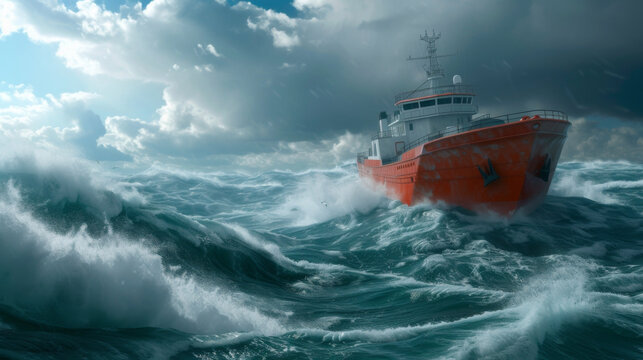The captains log is filled with detailed reports of the storms impact on the ship its crew and its cargo ensuring that maritime authorities are fully informed of the vessels
