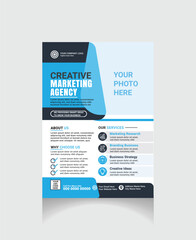 Obraz premium Corporate Flyer