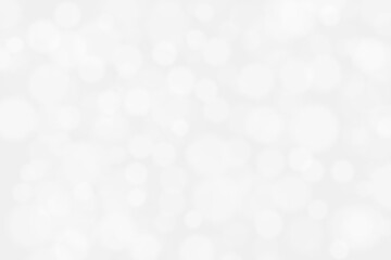 White and gray bokeh background. Photo can be used for the concepts of New Year, Christmas, Wedding Anniversary and all celebrations.	
