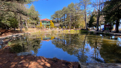 Fototapeta premium 台灣福壽山農場-天池