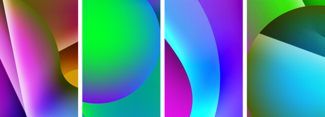 Fototapeta premium Abstract colors. Abstract backgrounds for wallpaper, business card, cover, poster, banner, brochure, header, website