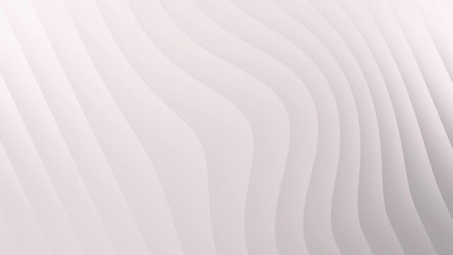 Abstract white stripes motion background, Seamless looping, futuristic corporate motion