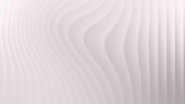 Abstract white stripes motion background, Seamless looping, futuristic corporate motion
