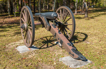 Cannons at Chickamauga and Chattanooga National Military Park