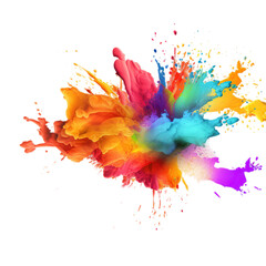 Happy Holi Background for Festival of Colors celebration vector elements for card,greeting,poster design