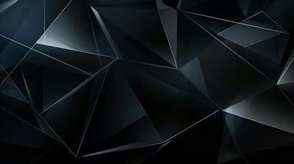 Abstract geometric triangle