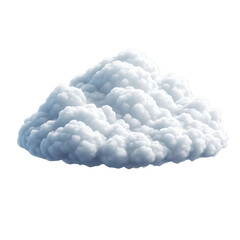 cloud PNG, smoke, White, smoke, texture, on. cloud on an isolated transparent background | Cutout | clean, white, cloud, of smoke or fog special effect 3d Generative AI