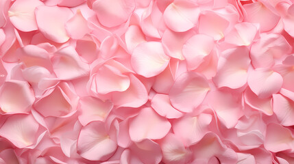 Fototapeta premium Rose flower background, Valentine's Day illustration