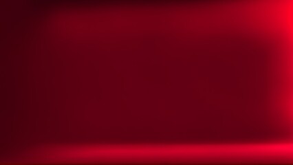 Futuristic geometric minimalism in red prism pattern