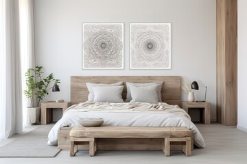 ideas for arranging bedrooms and rooms, simple bedroom lamps, minimalist but still giving the impression of being clean and elegant